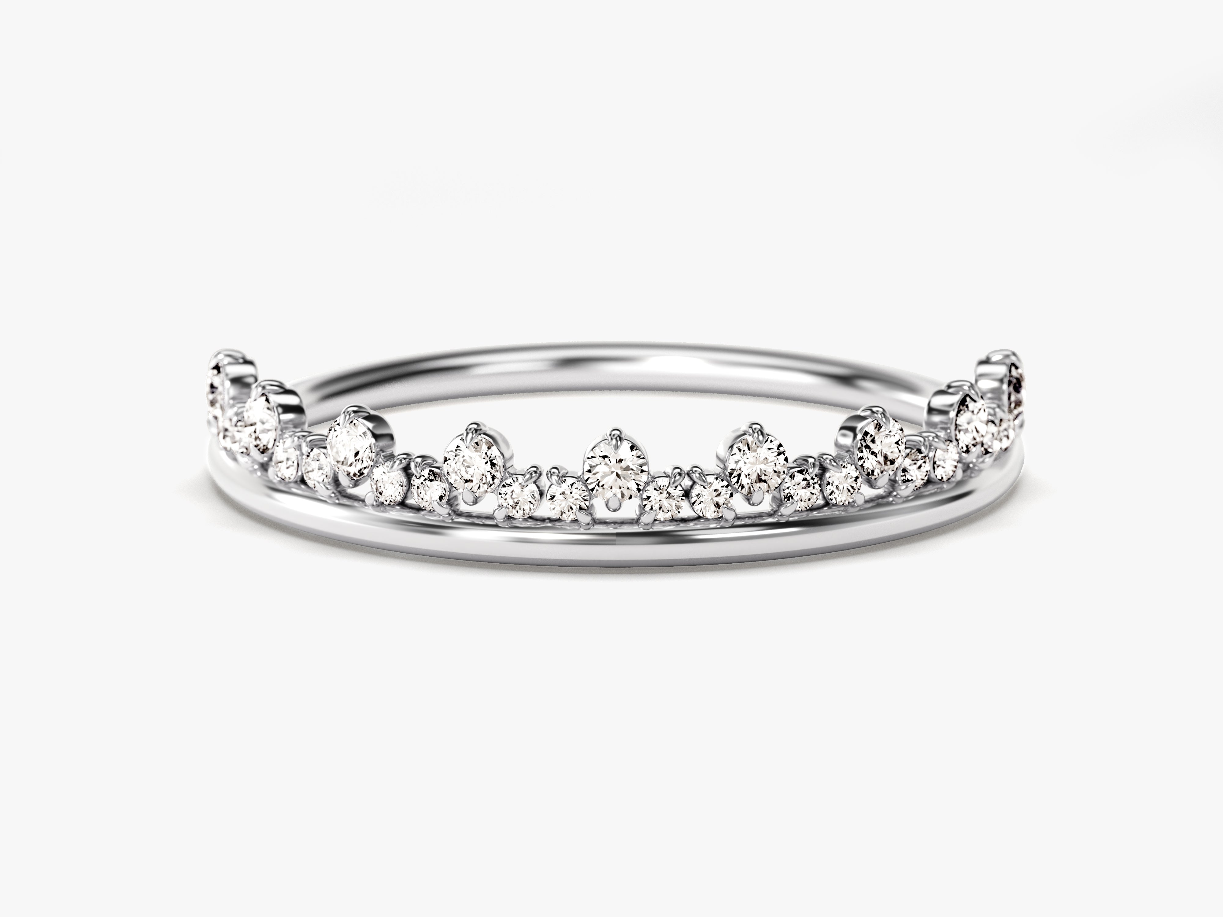 Cluster Crown Ring