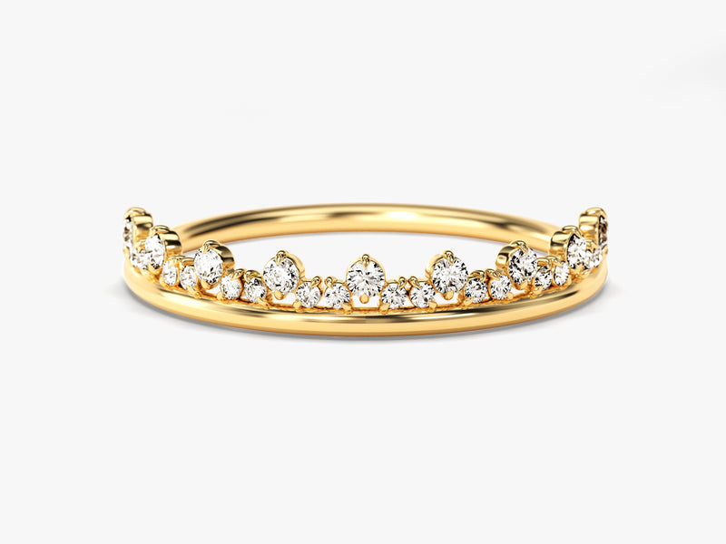 Cluster Crown Ring