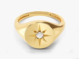 Star Signet Ring