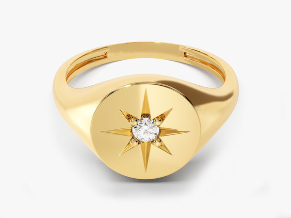 Star Signet Ring