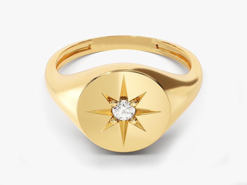 Star Signet Ring