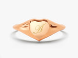 Heart Signet Ring