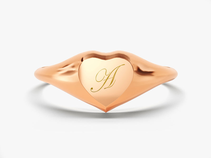 Heart Signet Ring