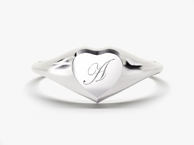 Heart Signet Ring