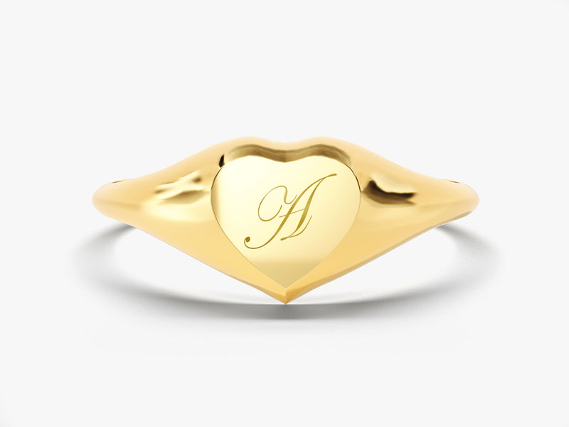 Heart Signet Ring
