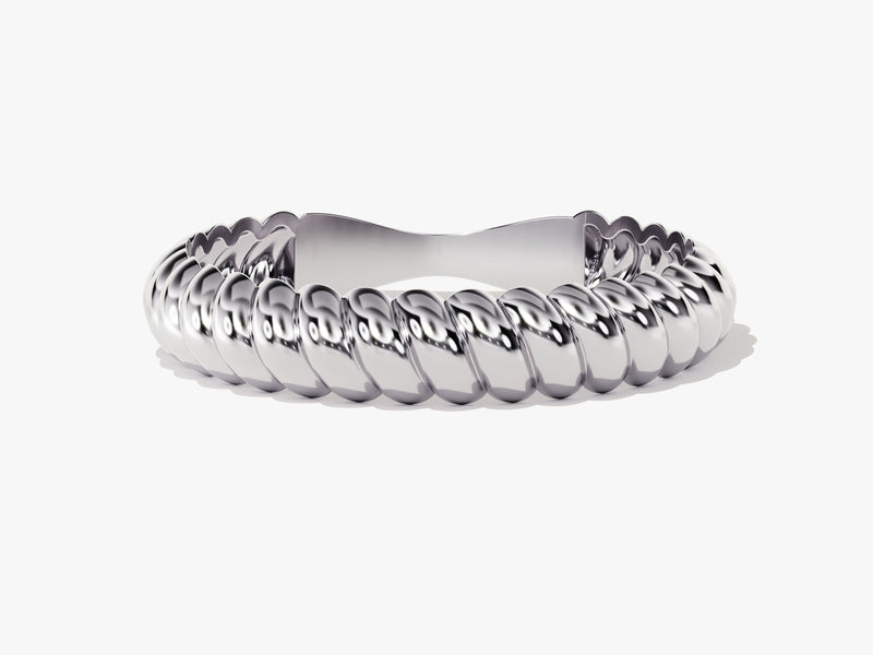 4mm Twist Rope Ring