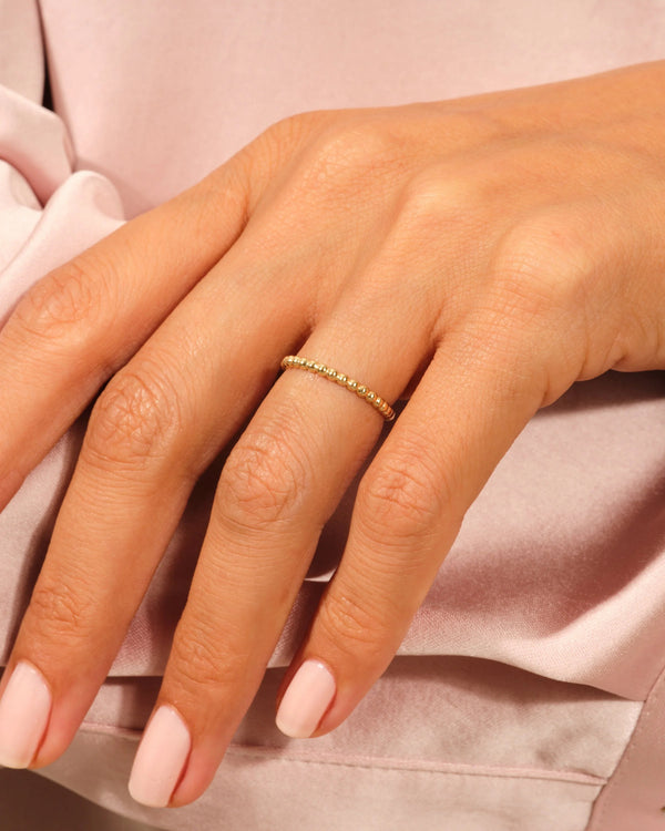 Gold Stackable Rings Collection | Eternate