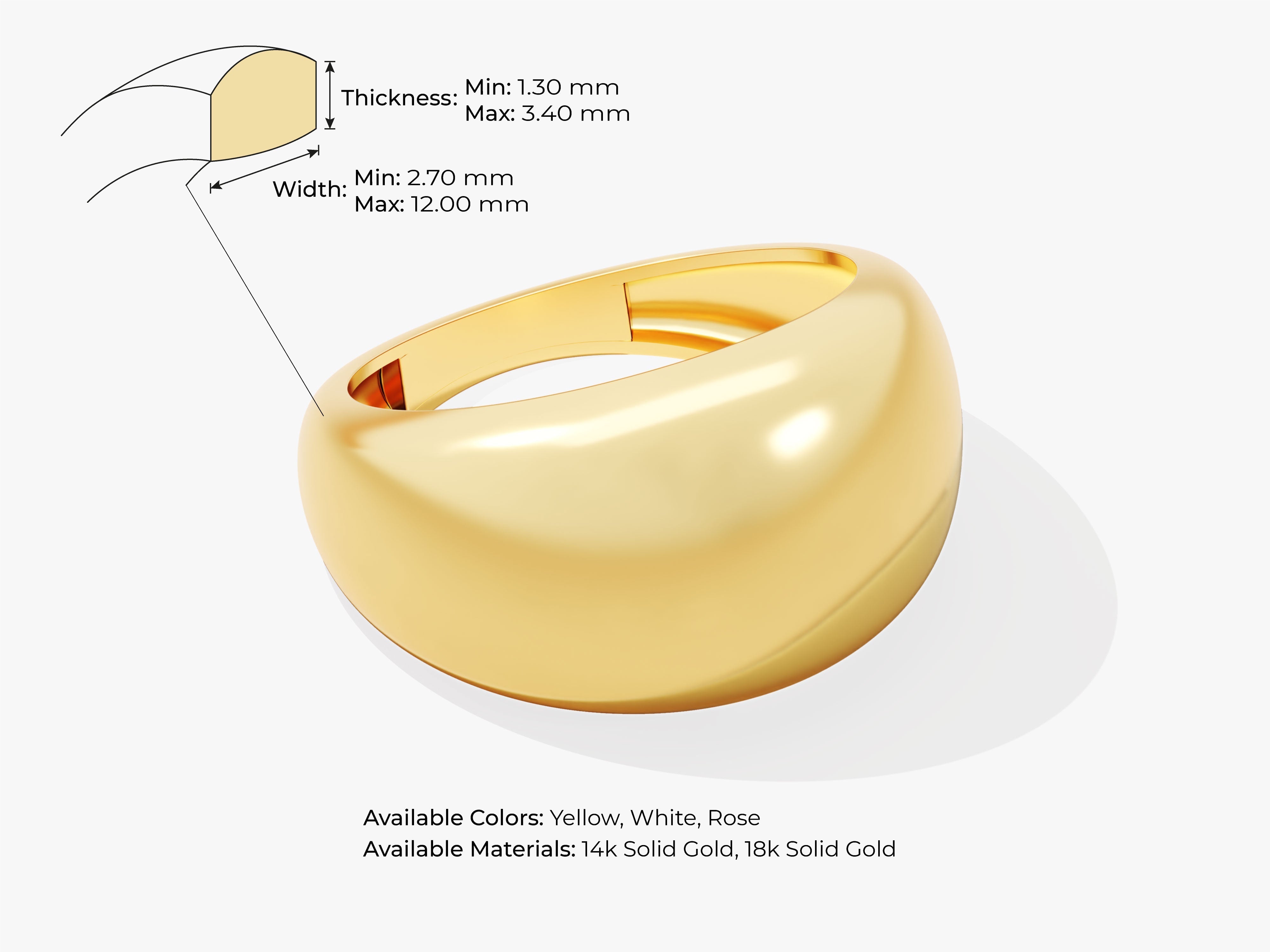 Bold Dome Ring