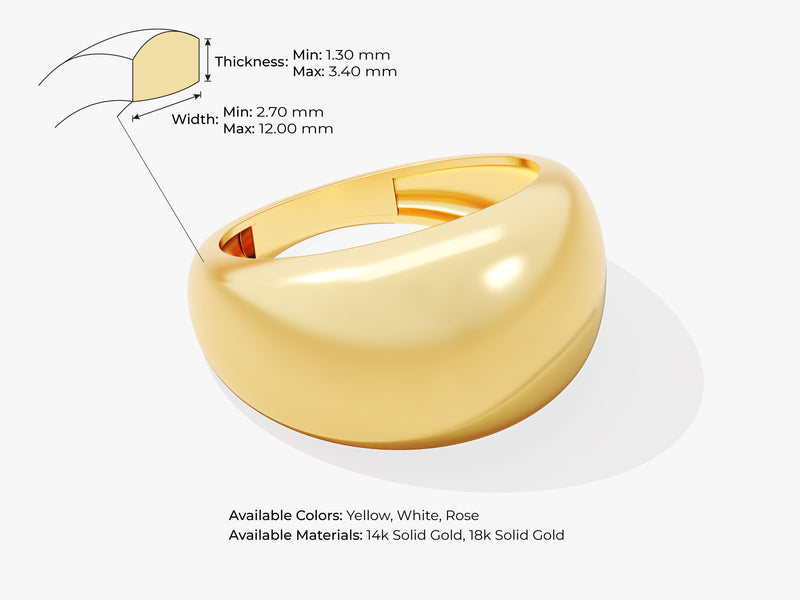 Bold Dome Ring