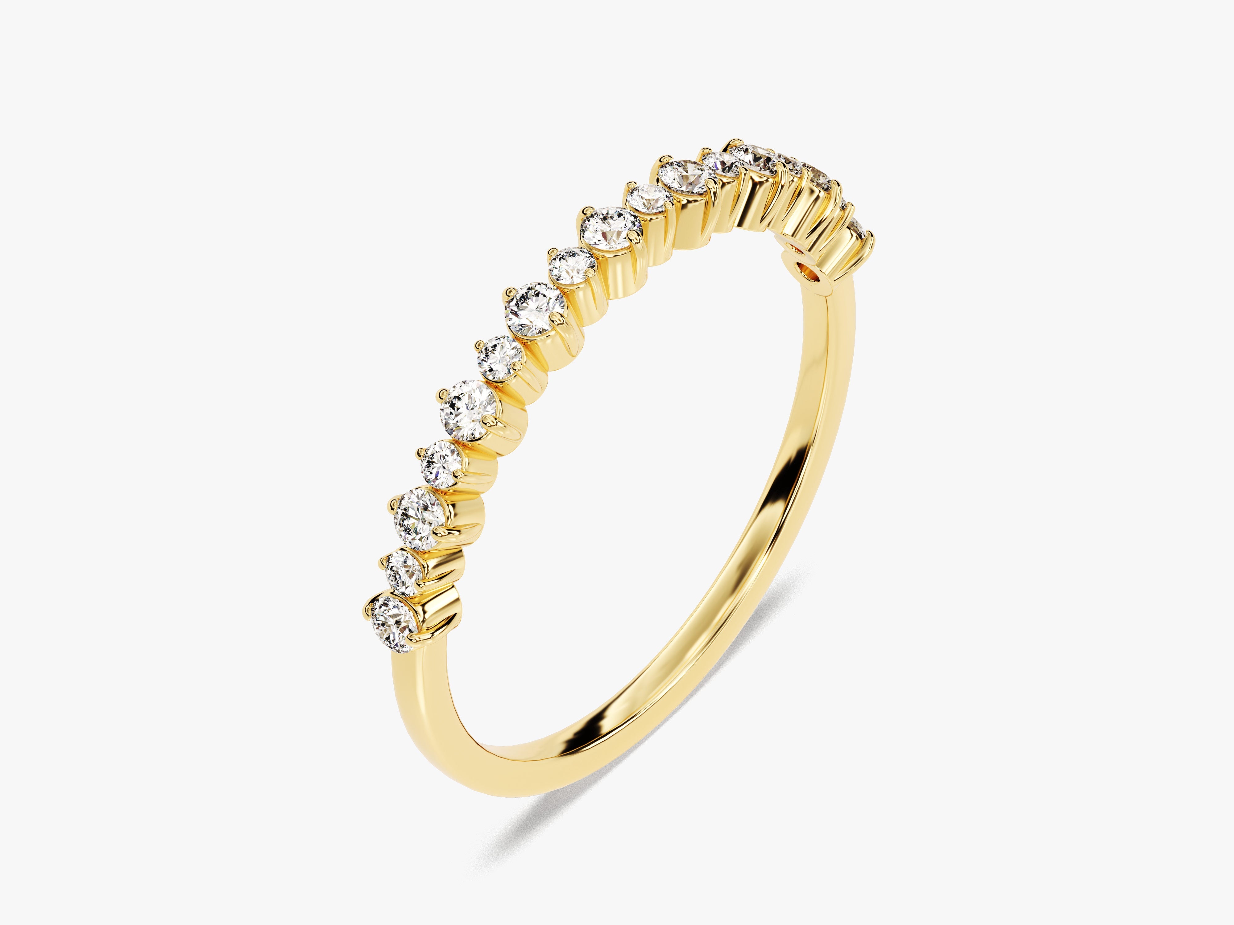 Gold diamond band ring, fine jewelry, elegant, sparkling, luxury