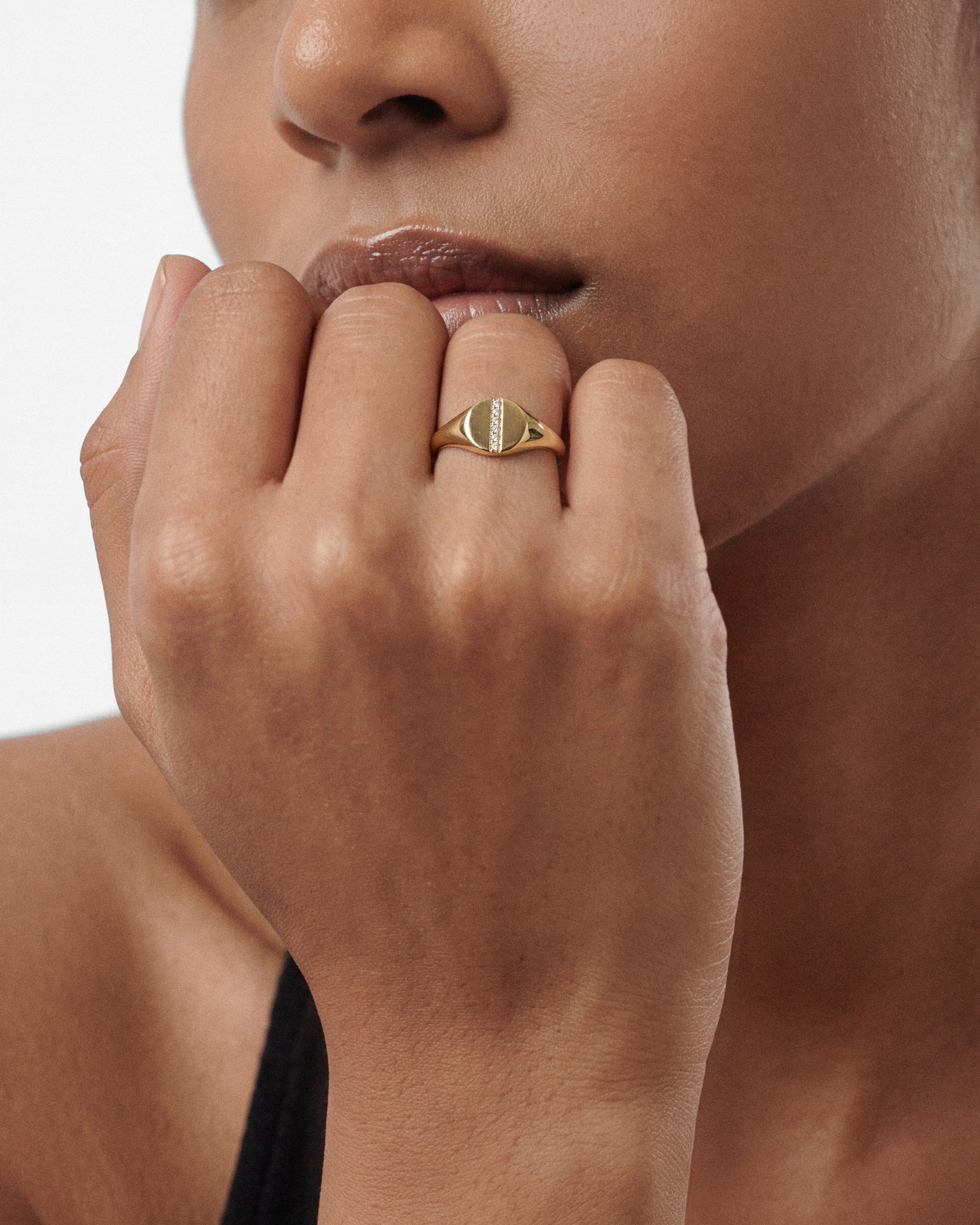 Six-Stone Signet Ring