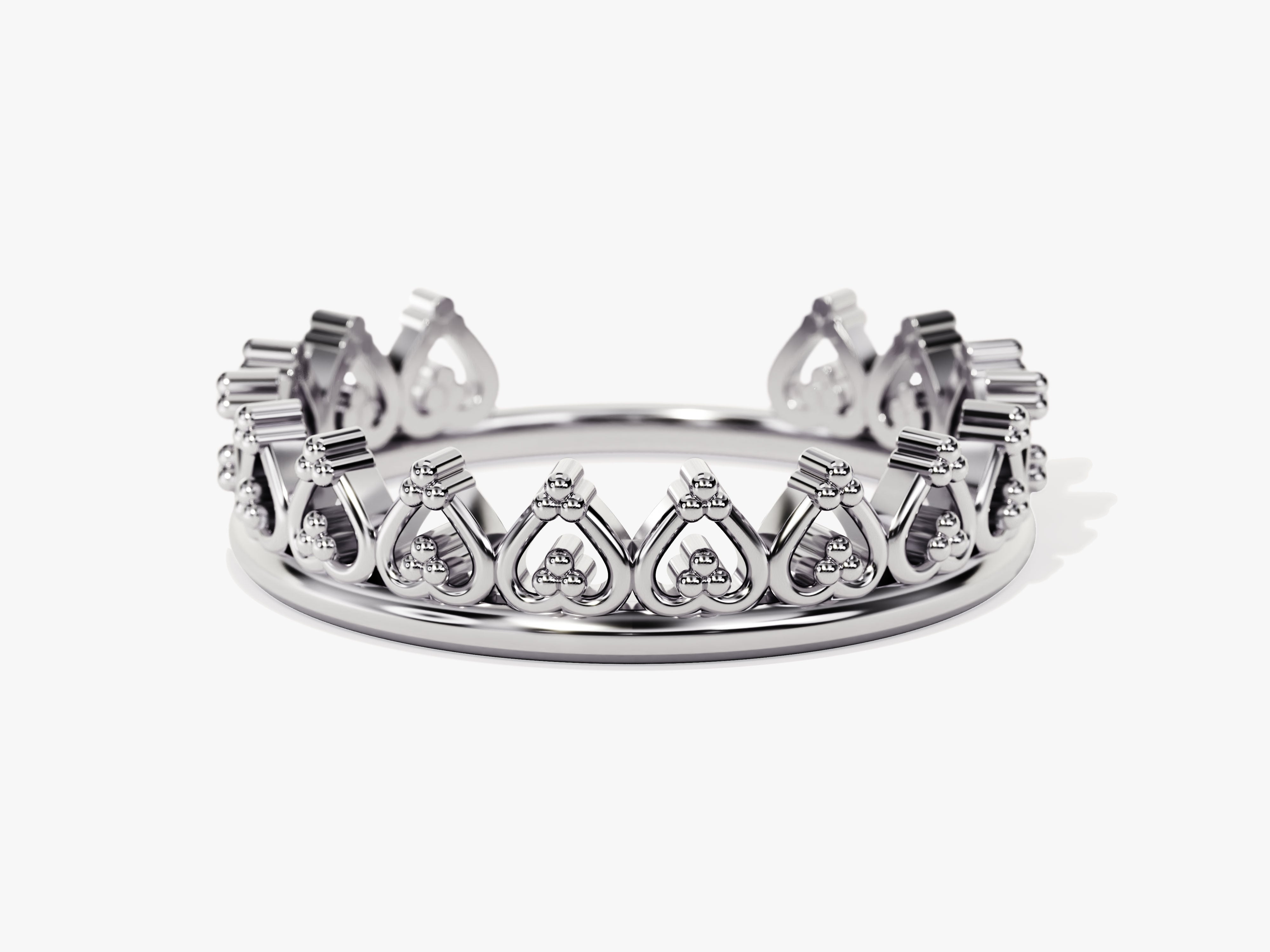 Beaded Crown Ring
