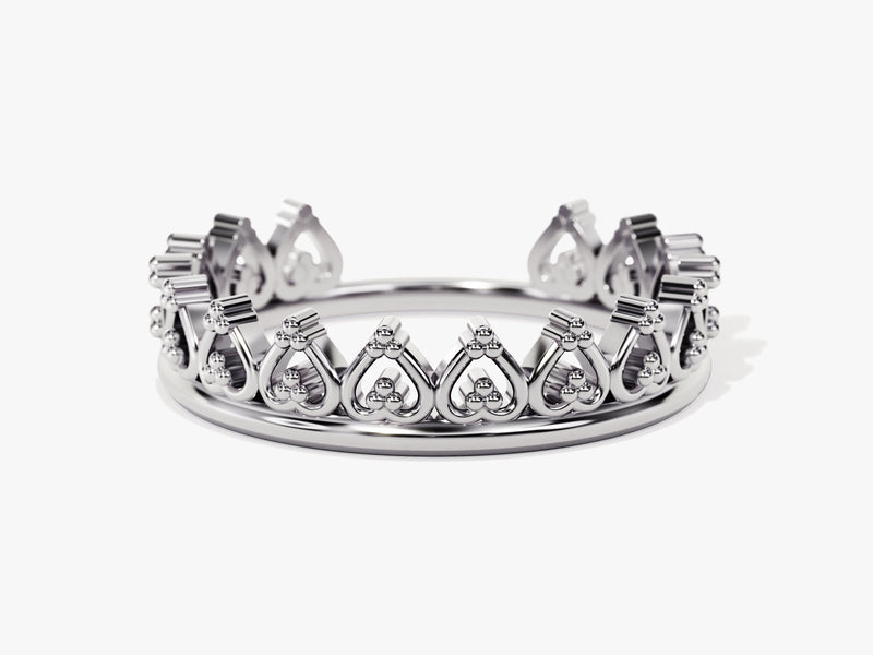 Beaded Crown Ring