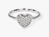 Twisted Heart Ring
