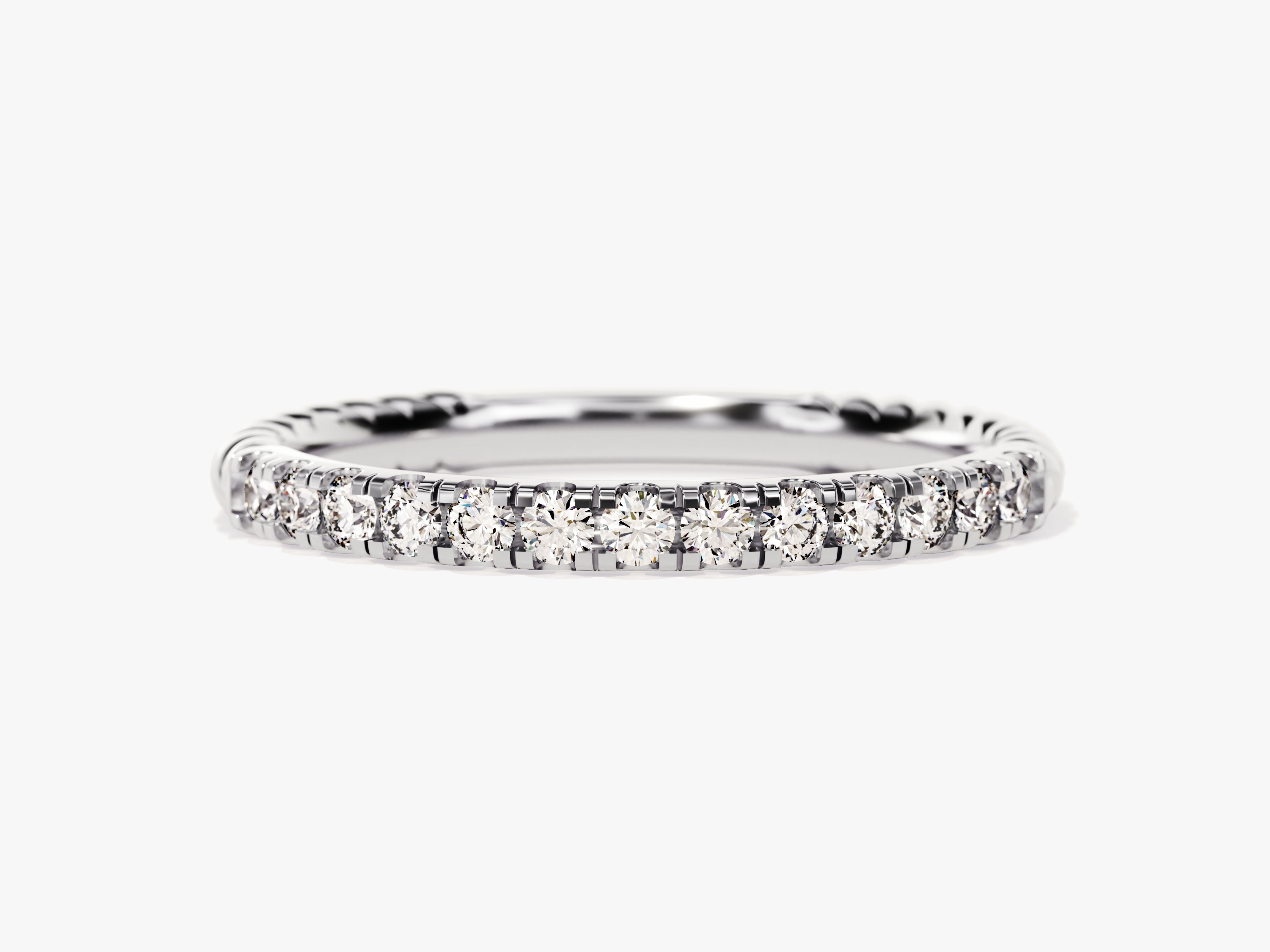 Twisted Pave Set Ring