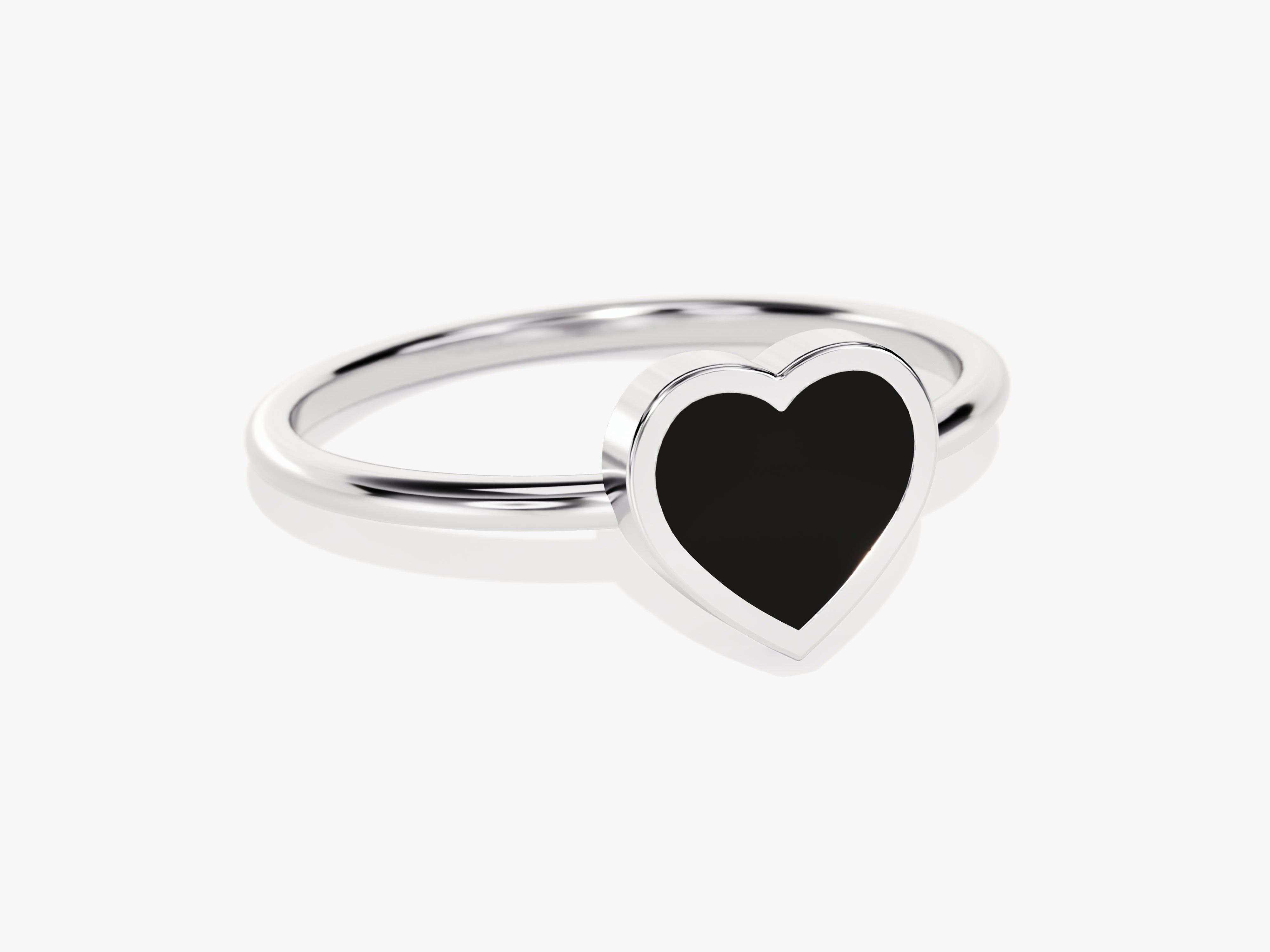 Black Heart Ring