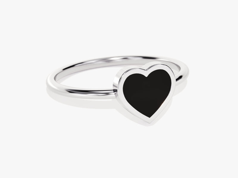 Black Heart Ring