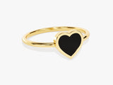 Black Heart Ring