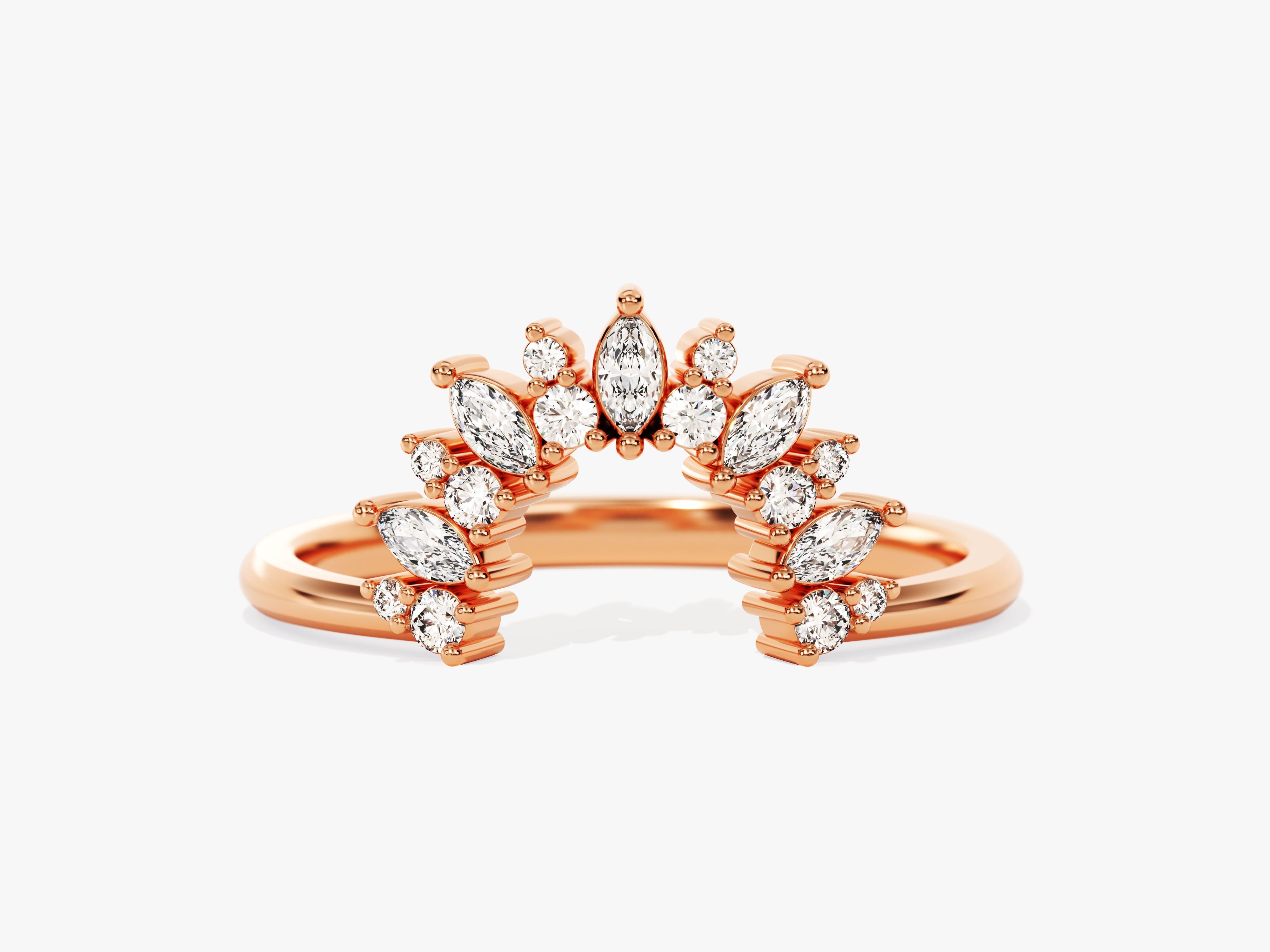 Marquise Crown Ring