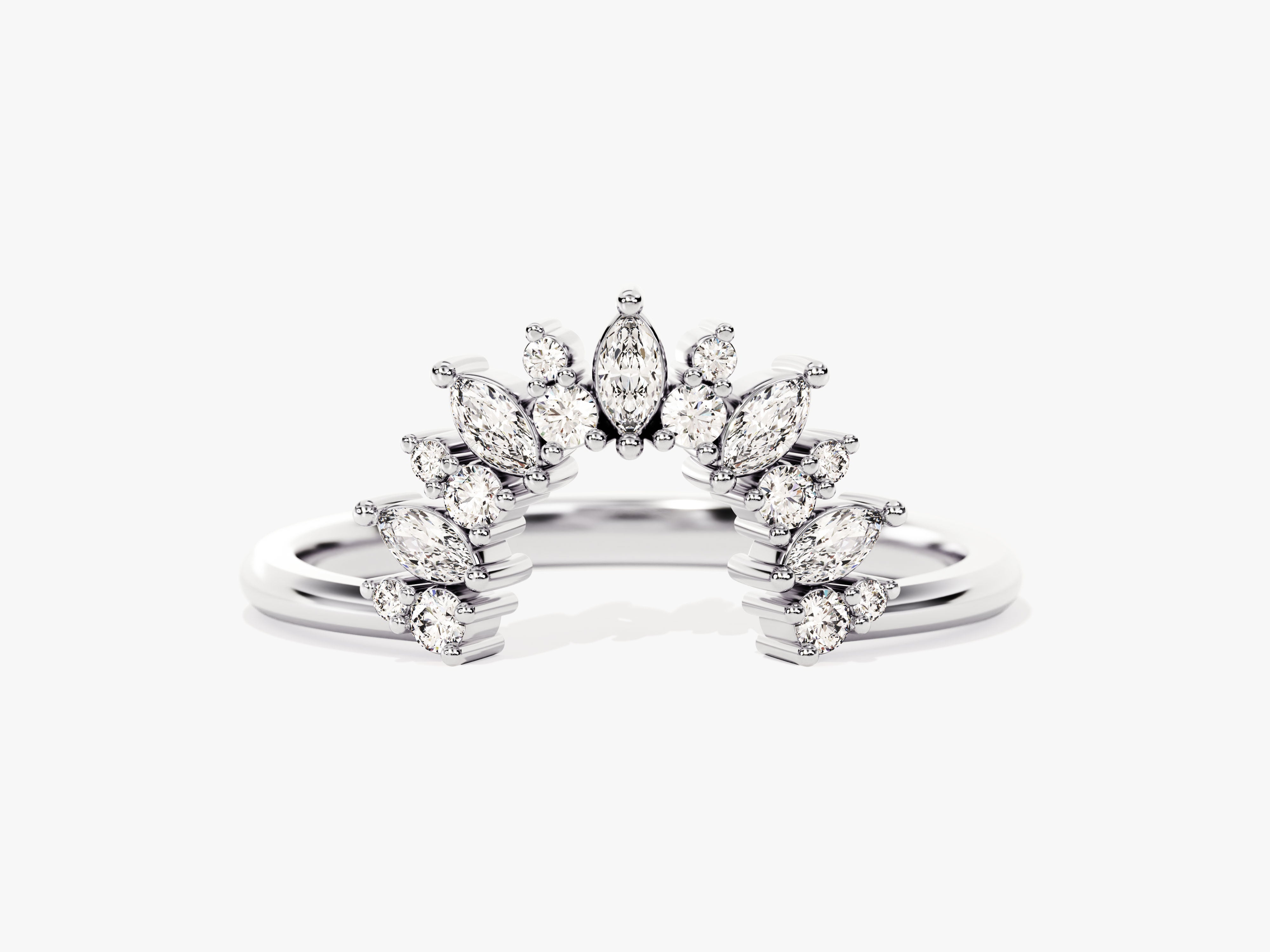 Marquise Crown Ring