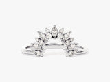 Marquise Crown Ring