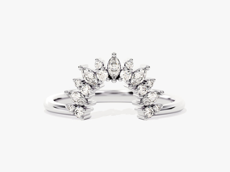 Marquise Crown Ring