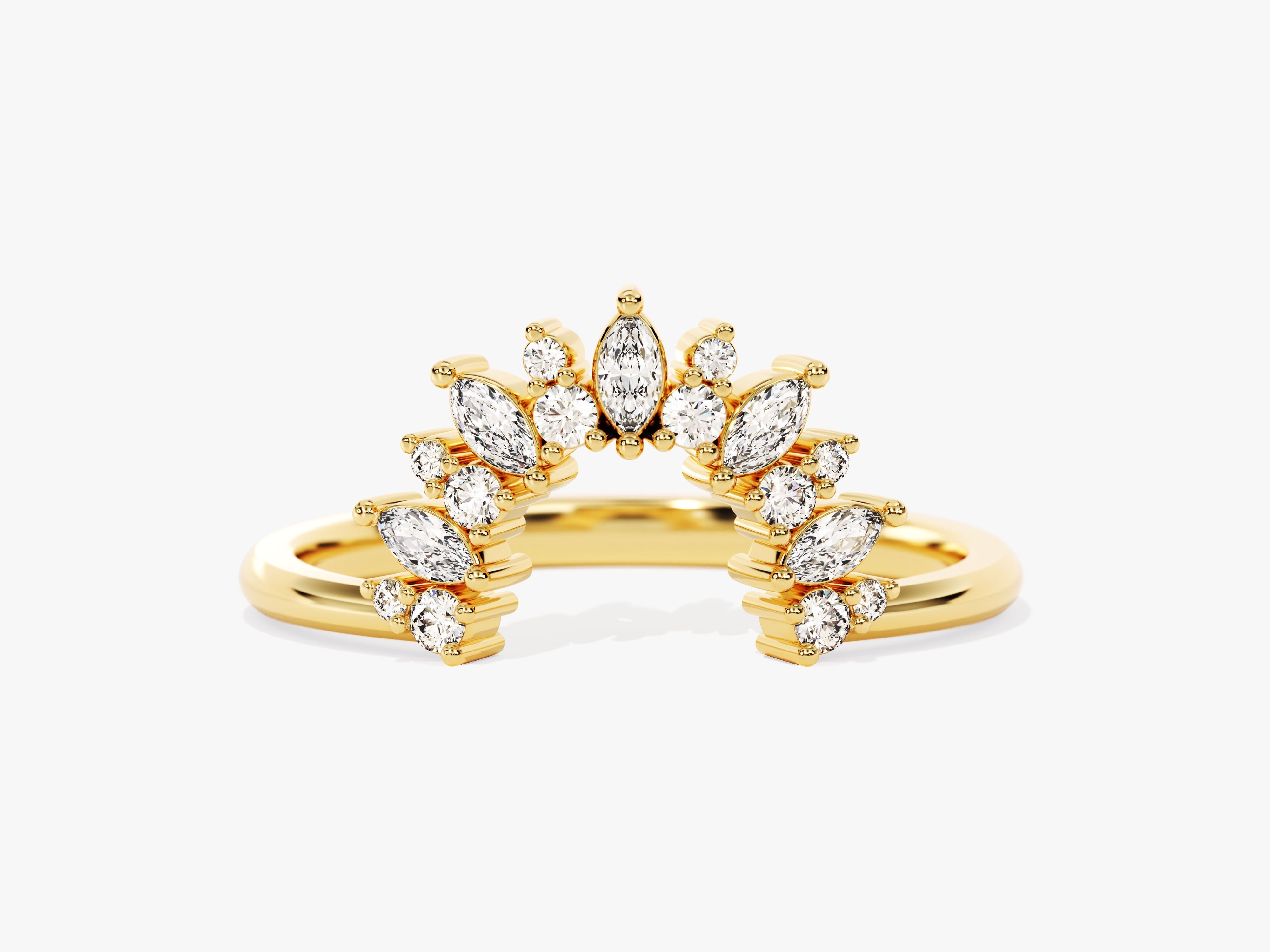 Marquise Crown Ring