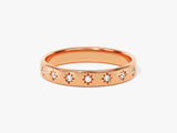 Star Half Eternity Ring