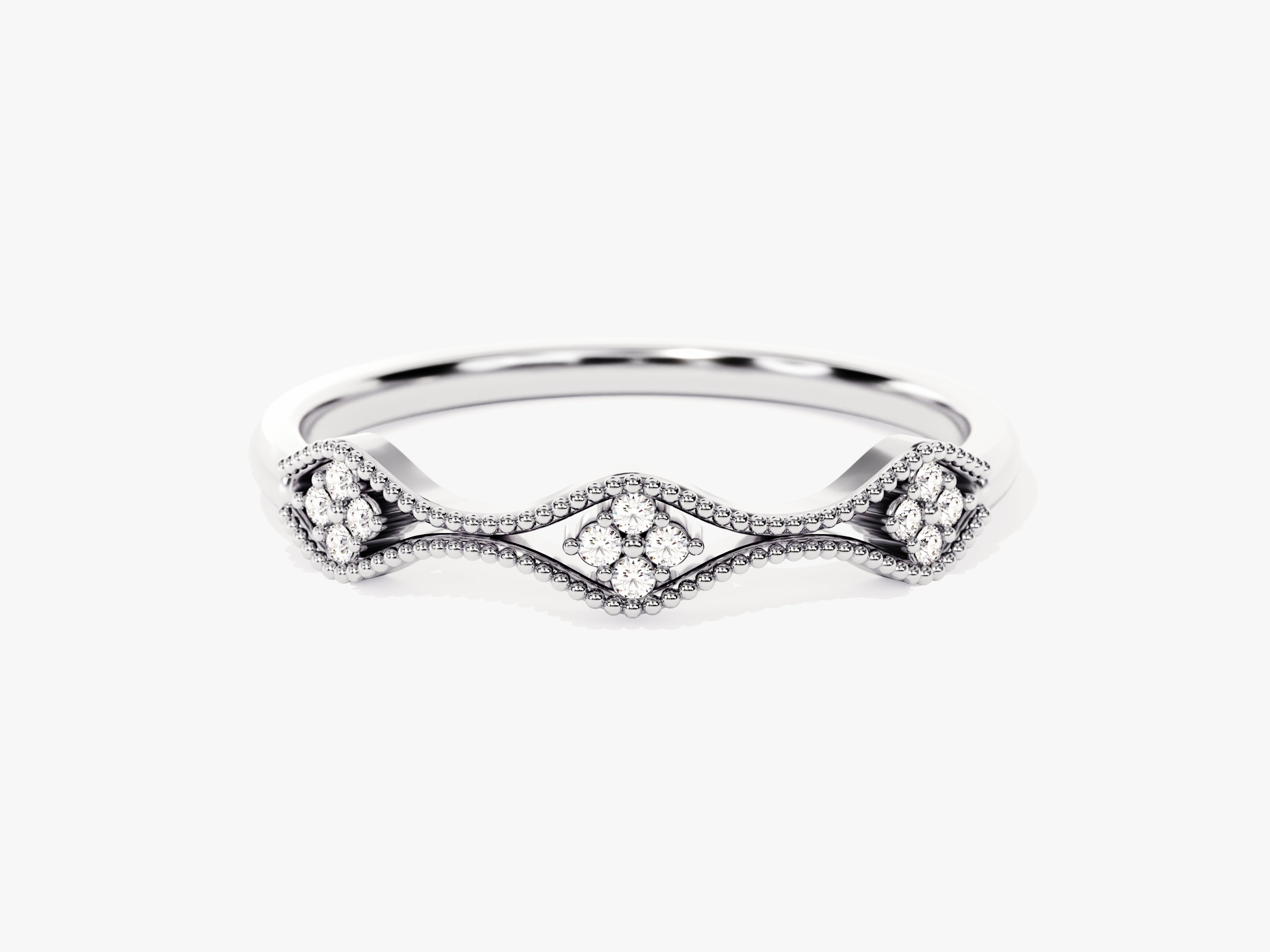 Trio Curved Ring