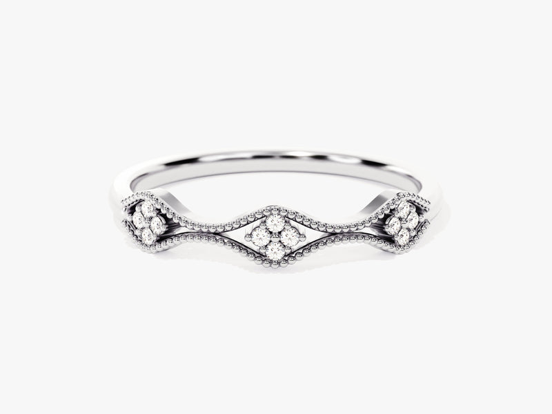 Trio Curved Ring