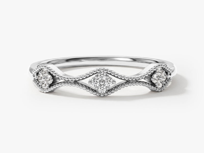 Trio Curved Ring