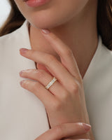 Pillar Baguette Wedding Band (1.20 CT TW)