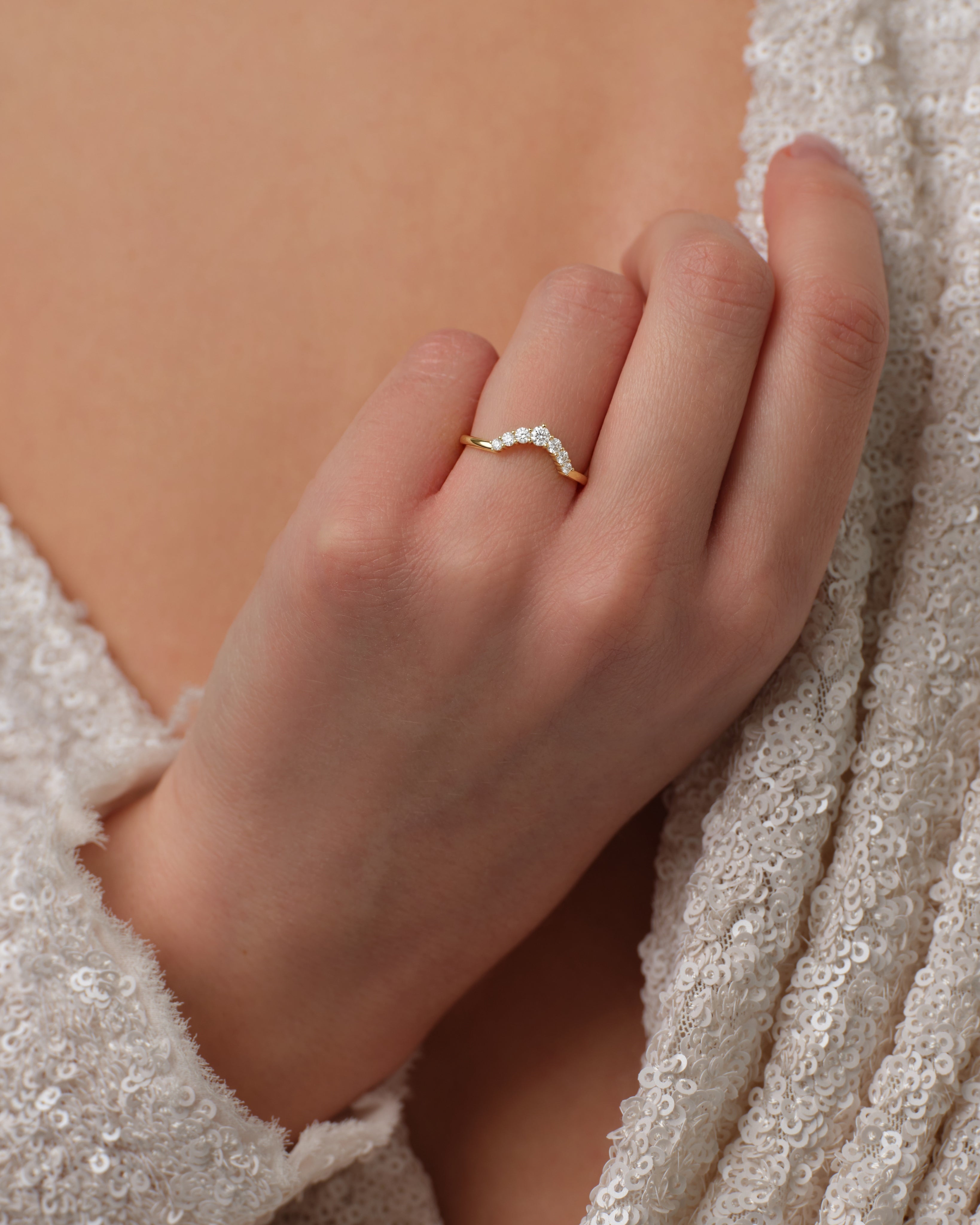 Celestial Nesting Wedding Band (0.20 CT TW)