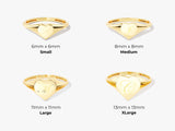Heart Signet Ring