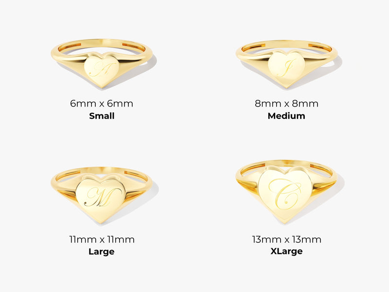 Heart Signet Ring