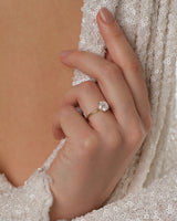 4-Prong Solitaire Round Cut Lab Grown Diamond Engagement Ring (1.50 CT)
