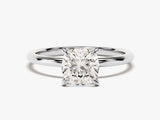 Cushion Cut Solitaire Diamond Engagement Ring (1.50 CT)