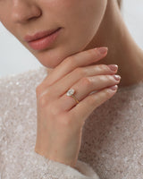 4-Prong Solitaire Oval Cut Lab Grown Diamond Engagement Ring (1.50 CT)