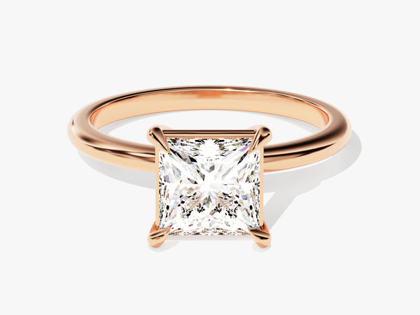 Princess Cut Solitaire Diamond Engagement Ring (1.50 CT)