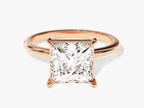 Princess Cut Solitaire Diamond Engagement Ring (3.00 CT)