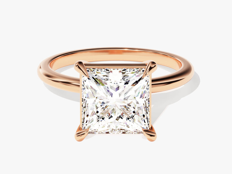 Princess Cut Solitaire Diamond Engagement Ring (3.00 CT)