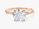 Twist Lab Grown Diamond Engagement Ring (2.00 CT)