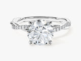 Twist Lab Grown Diamond Engagement Ring (2.00 CT)
