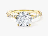 Twist Lab Grown Diamond Engagement Ring (2.00 CT)