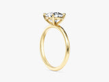 Cushion Cut Solitaire Lab Grown Diamond Engagement Ring (2.00 CT)