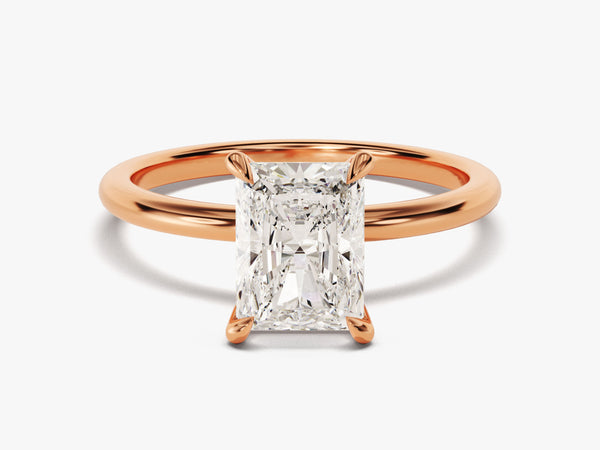 Radiant Cut Solitaire Diamond Engagement Ring (2.00 CT)
