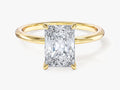 Radiant Cut Solitaire Moissanite Engagement Ring (2.00 CT)