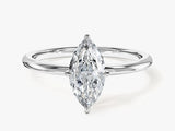 Marquise Cut Solitaire Lab Grown Diamond Engagement Ring (1.00 CT)