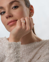 Marquise Cut Solitaire Moissanite Engagement Ring (1.50 CT)