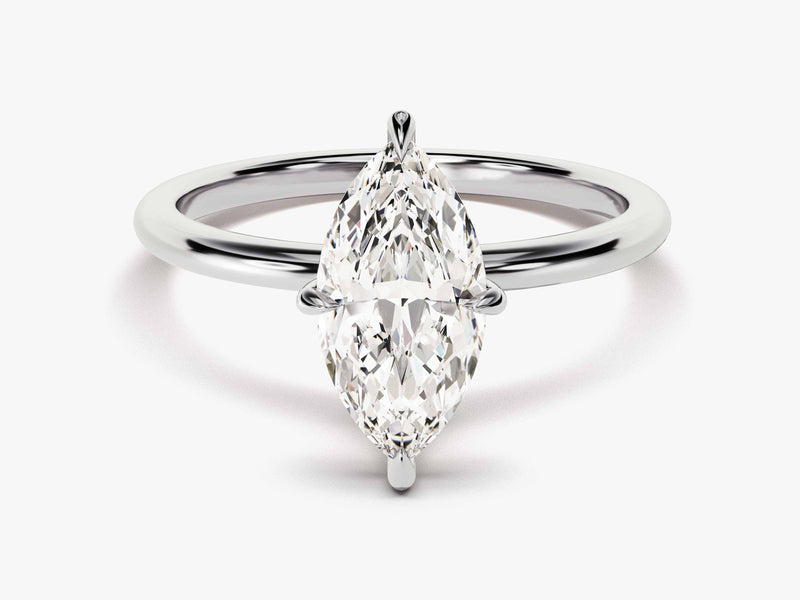Marquise Cut Solitaire Diamond Engagement Ring (1.50 CT)